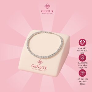 Dây chuyền bạc dạng choker VCB05