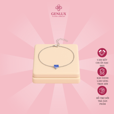 Lắc chân Bạc cao cấp STYLE By Genlux LCB001 5 lắc chân